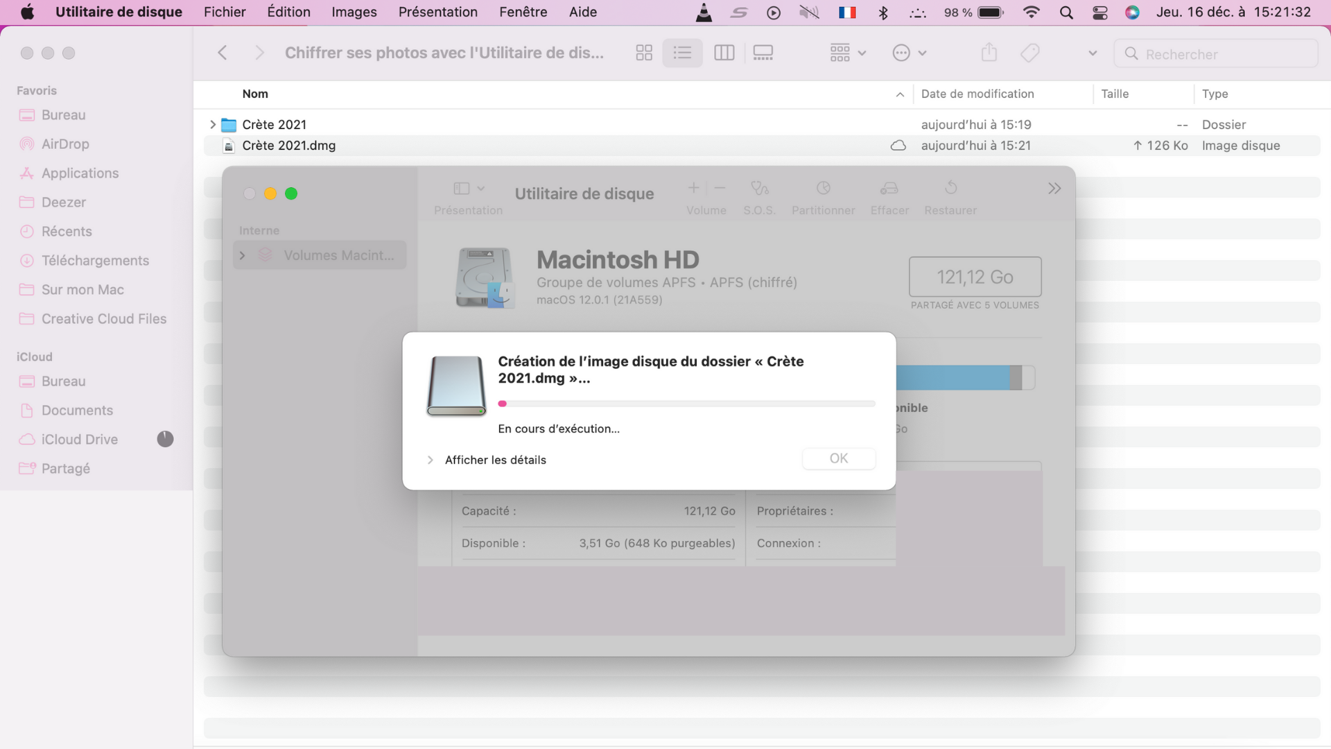 L’ordinateur chiffre