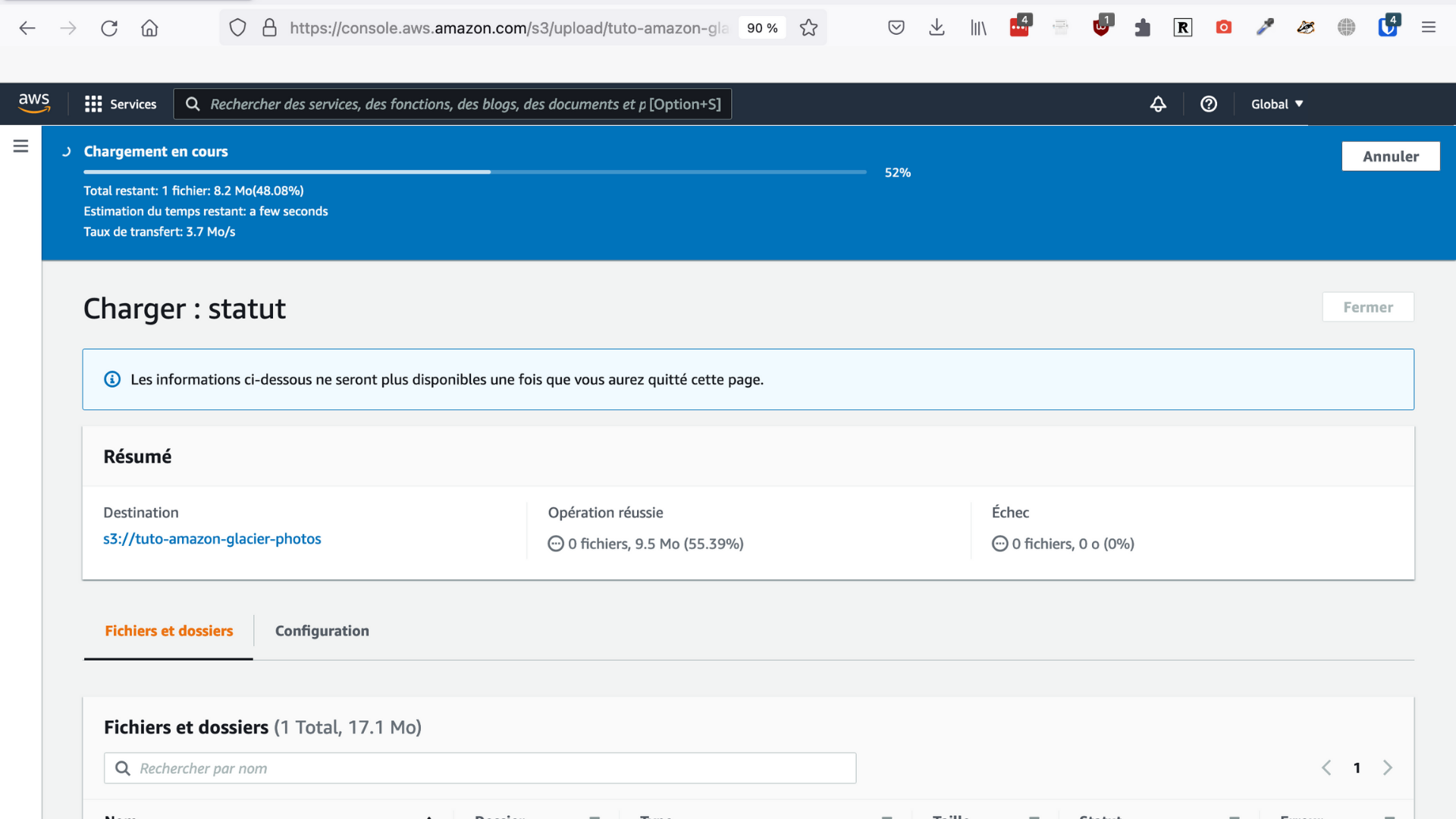 Téléchargement en cours